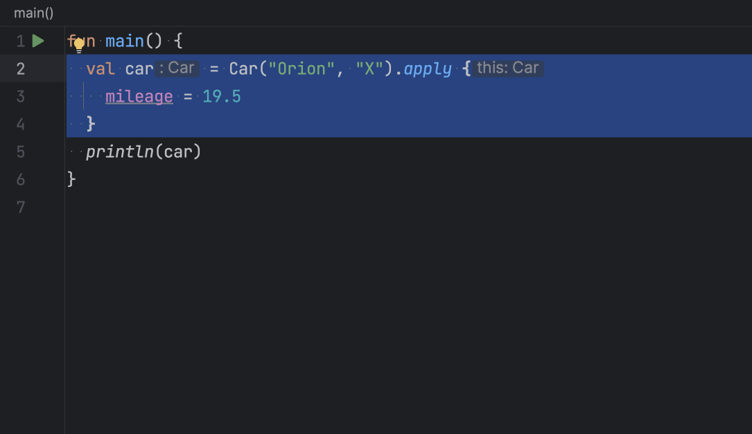 Fig. 5: Workaround for extract function