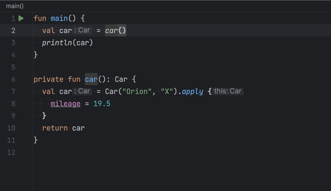 Fig. 6: car Function—extracted and lazily named
